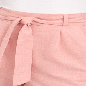 Shorts d'été décontractés pour femmes à motif écossais, taille élastique, respirants, séchage rapide, écologiques, légers, sportifs, en Spandex/Coton - Product Image 6