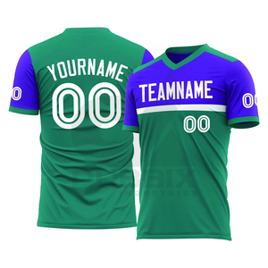 Uniforme de Fútbol Personalizado, Servicio OEM, Logotipo Frontal, 100% Poliéster, Secado Rápido, Antibacteriano, Ropa de Equipo 2026 - Product Image 2