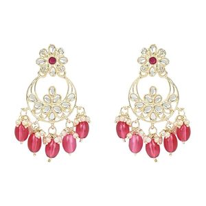Vintage Flower Design Alloy Jewelry Set Gold Plated Crystal Rhinestone Necklace <b>Earrings</b> Women's Wedding Party Gift - Product Image 2