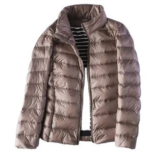 2024 <b>Women's</b> Frost Touch Ultralight Down Jacket Printed Portable Outwear Slim Warm <b>Parka</b> with Duck Feather Breathable Design - Product Image 1