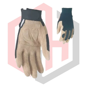 Guantes de Trabajo Mecánicos de Cuero de Gamuza, Resistentes al Calor, Antideslizantes, Sin Polvo, Duraderos, de 11 oz, Guantes de Protección de Cuero para Mecánicos - Product Image 3