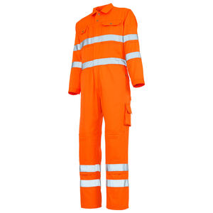 Combinaisons de sécurité tendance, confortables et respirantes, résistantes au feu 800C, anti-chaleur, avec manches en polyester respirant et respirateur intégré - Product Image 6