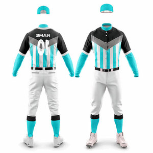 Top Sale Quick Dry Custom Uniform Manufacturer <b>Baseball</b> Team Uniform Kits Club Name and Numbers Custom Logo Softball Uniform - Product Image 4