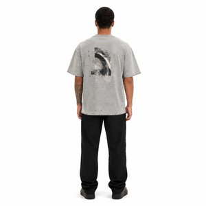 Camiseta Gráfica Extra Grande Unisex Premium de Estilo Vintage, Mezcla de Algodón y Poliéster, Diseño Personalizado, Ropa Urbana para Hombre - Product Image 2