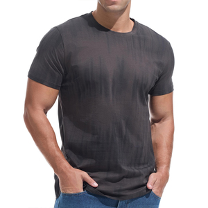 Nouveau T-shirt d'été pour homme à impression par sublimation, couleur personnalisable, tissu polaire sublimé, coupe classique, poids du tissu personnalisé, économique - Product Image 4
