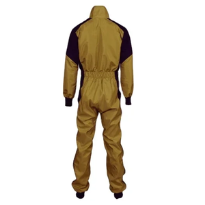 Men's <b>Work</b> Coverall Polyester Water Resistant Olive Green <b>Black</b> Trim High Visibility Breathable Outdoor Use - Product Image 6