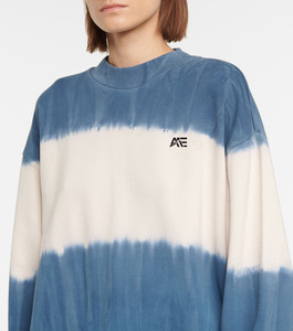 Sweat-shirt à col rond tie-dye pour femme, coupe décontractée, en molleton bouclette, vêtements de détente, sweats à capuche pour femme, vente en gros - Product Image 5