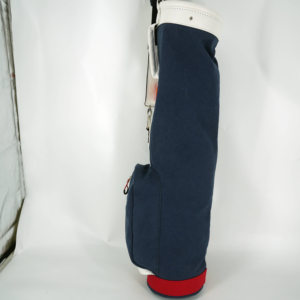 Sacs de golf en cuir de qualité supérieure avec pieds de support, plusieurs poches de rangement, bretelles réglables et compartiment spacieux pour clubs de golf - Product Image 6