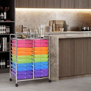 Carrello Organizzatore da Studio con 20 Cassetti su Ruote - Product Image 6