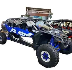OFERTA FANTÁSTICA NUEVO 2023 Can-Am Maverick X3 X rs TURBO RR con Smart-Shox 72 Marrón y Azul - Product Image 1