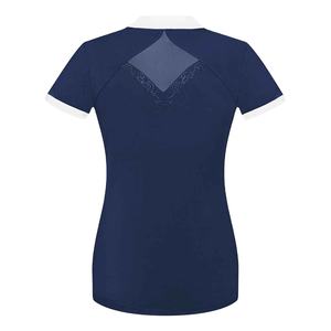 Camiseta de equitación de manga corta con el último diseño de 2026, capa base elástica y ecológica OEM para mujer, capa base para montar a caballo - Product Image 5