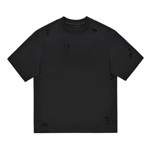 T-shirt Homme Personnalisé en Coton Tricoté 100% Lourd 300 GSM, Coupe Droite, Respirant et Écologique - Product Image 2
