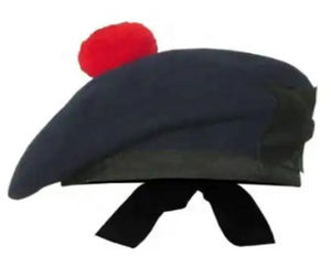 Sombrero Balmoral Clásico 100% Lana Tartán para Vestimenta Escocesa de Campo y Celebraciones Formales, Sombrero Balmoral Distintivo - Product Image 4