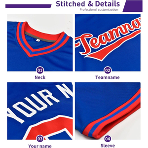 Camiseta de Béisbol Personalizable con Cuello en V, Ropa Deportiva Profesional para Equipos, Uniforme de Béisbol Ligero y Transpirable - Product Image 4