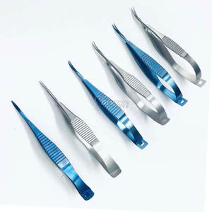 Tijeras Corneales Universales Reutilizables Castroviejo, Juego de Instrumentos Manuales Oftálmicos Anteriores para Cirugía Ocular - Product Image 1