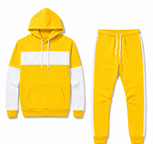 Ensembles de survêtements de football unisexes ajustés, respirants et confortables, avec lettrage, design haut de gamme, pour le printemps, vente en gros - Product Image 2