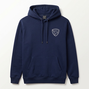 Sudadera con Capucha Unisex de Doble Capa, 420 Gsm, Cachemira Lisa Teñida, Bordado 3D, Perlas Bordadas, Impresión Personalizable - Product Image 1