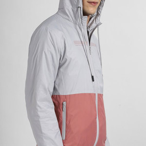 Veste anorak de randonnée sur mesure grande taille pour homme, produit très demandé, manches régulières, coupe-vent en nylon pour la course à pied - Product Image 5