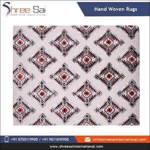 Gran oferta, alfombra Dhurrie de algodón hecha a mano, reversible, ecológica, moderna, antideslizante, lavable, Floral con patrón, alfombra para interiores de vida - Product Image 5