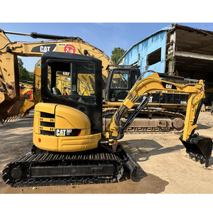 Mini-excavatrice Caterpillar durable avec moteur diesel performant, châssis stable et hydraulique de précision pour la construction - Product Image 1