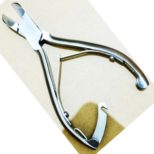 Cortauñas Profesional de Acero Inoxidable de Alta Resistencia con Mandíbula Recta, Tijeras Manuales para Cortar Uñas, Podología, Cuidado de los Pies, Mandíbula Ancha - Product Image 2