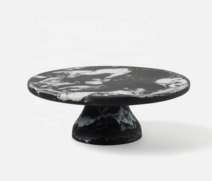 High Quality Eco-Friendly Resin Handmade Dishwasher Safe Cake Stand Tray Sustainable Fruit Display Server <b>Kitchen</b> Wedding - Product Image 3