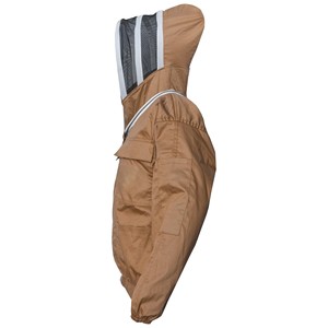 Veste de protection pour apiculteur avec voile en maille, respirante, en polyester et coton, coupe ample, vêtement de sécurité avec coutures surjetées - Product Image 4