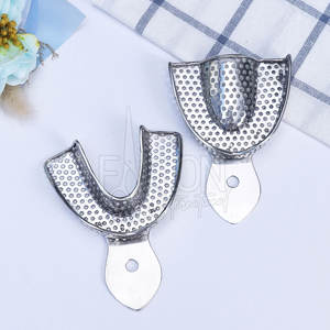 Bandejas de Impresión Dental Profesionales con Diseño Ergonómico, Bandejas de Impresión Dental Perforadas - Product Image 3