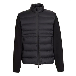 Chaqueta de Invierno para Hombre, Tipo Cárdigan, con Capucha, Cierre de Cremallera, Cuello Alto, Resistente al Viento, Acolchada, para Adultos, Servicio OEM - Product Image 1