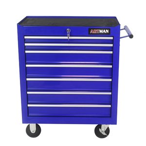 Carrello Portautensili Blu Multifunzionale a 7 Cassetti con Ruote, Soluzione Pratica per lo Stoccaggio - Product Image 1