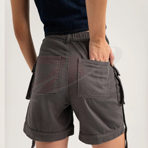 Pantalones de mezclilla de cintura alta para mujer, informales, de verano, a la moda, con logotipo personalizado, fabricante OEM, marca privada, ropa de fábrica - Product Image 4