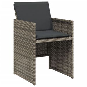 Ensemble de 12 ensembles de salle à manger de jardin gris pour patio - Product Image 4