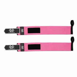 Super Large Elasticity Cotton & Rubber Heavy Duty Strength Custom Logo Weightlifting Camo Wrist <b>Wraps</b> with Belt Loop - Product Image 4