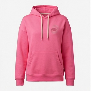 Sweat-shirt à capuche en coton coréen surdimensionné pour femmes, logo personnalisé, impression 3D, saison hivernale, nouvelle couleur personnalisée - Product Image 1