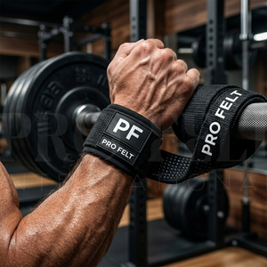 Sangles de levage antidérapantes de haute qualité, design personnalisé, pour musculation, soulevé de terre, entraînement en salle de sport et exercices de force, OEM ODM - Product Image 3