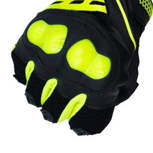 Gants de moto en cuir à doigts complets, antidérapants, compatibles écran tactile, protection extérieure en fibre de carbone, pour l'hiver - Offre Spéciale - Product Image 2