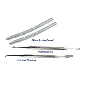 Lève-sinus à pointe angulaire concave et convexe, en acier inoxydable allemand de haute qualité, instruments manuels par Grip Surgical - Product Image 5