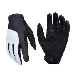 Gants de cyclisme d'été personnalisés à prix de gros, respirants en polyester, à doigts complets, pour clubs - Product Image 3