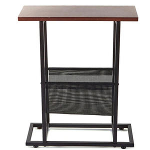 Industrial <b>Side</b> <b>Table</b> with Magazine Pouch - Product Image 4