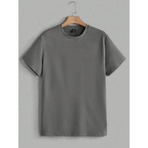 Camiseta de Punto de Corte Regular a la Moda, Manga Corta, Ecológica, para Hombre, de Poliéster Ligero, de Secado Rápido, Diseños Duraderos - Product Image 4