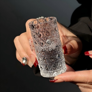 Vasos de Chupito de Vidrio Cuadrados o Redondos, Estilo Europeo, Base Gruesa, Transparentes, Personalizables con Logotipo, para <span class=keywords><strong>Bar</strong></span>, Fiestas, Hogar, Degustación de Whisky, Vodka y Tequila - Product Image 3