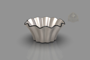 ชามโลหะตกแต่งสุดหรูรักษ์โลก ดีไซน์ลายแตกสีทอง  แบบสั่งทำพิเศษ สำหรับตกแต่งโต๊ะสไตล์โมเดิร์น - Product Image 5