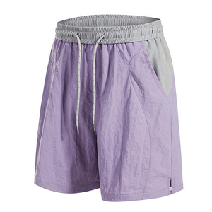 Shorts d'été décontractés écologiques personnalisés pour hommes, légers, respirants, à séchage rapide, en nylon, pour la salle de sport, l'entraînement - Product Image 1