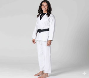 Kimono de BJJ Ligero, 100% Algodón, Unisex, Corte Regular para Adultos, Duradero, Transpirable, Teñido Liso, Servicio OEM, Jiu Jitsu G - Product Image 3