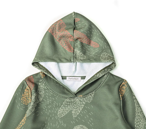 OEM Heavy Weight Wool Cotton Custom Logo Printed Children <b>Clothes</b> Blank High Quality Boys <b>Tie</b> <b>Dye</b> Hoodies - Product Image 3