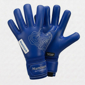Goalkeeper Gloves Model Pu Leather Full Finger Non Slip Breathable Adjustable Wrist Strap USA GoalKeeper Gloves - Product Image 6