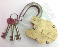 40 ans de garantie Cadenas personnalisés OEM en laiton 100%/Cadenas de style antique/Cadenas de prison d'Alcatraz avec 3 clés principales