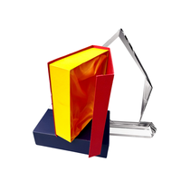 Trophée de remerciement personnalisé en cristal K9 Majestic Gem de l'usine DIAOCAI, gravé au laser, ajoutez votre propre texte pour les entreprises