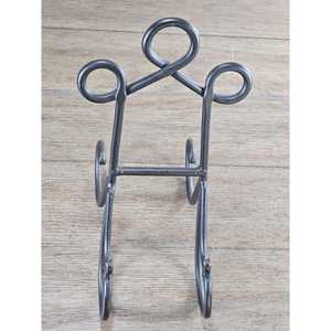 ขาตั้งโต๊ะโลหะดีไซน์สวยงามสั่งทำพิเศษสำหรับตกแต่ง ขาตั้งพื้นโลหะแบบพกพาสำหรับจัดแสดงของตกแต่ง - Product Image 4