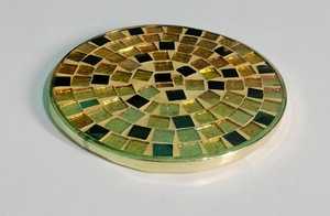 Handmade Indian Mosaic <b>Coaster</b> Newly Design Round Shape Decorative <b>Table</b> <b>Coasters</b> for Home Decor & Gifting - Product Image 2